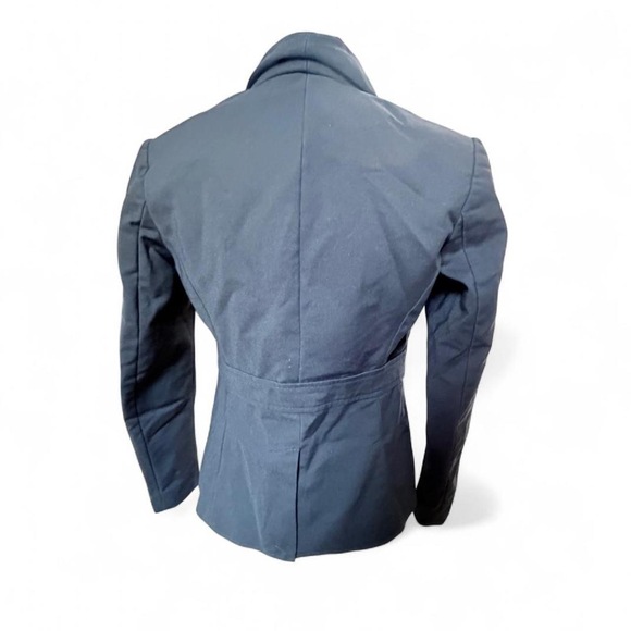 Forever 21 Black tailored blazer fitted jacket size small preppy work casual - Picture 4 of 9